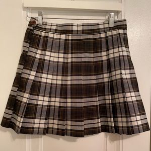 LOS ANGELES APPAREL plaid skirt